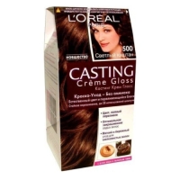 Краска д/волос CASTING Creme Gloss 500 Светлый каштан