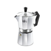 Кофеварка Lara 300мл LR06-72 д/молотого кофе алюм корпус итал дизайн