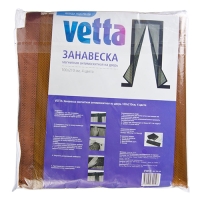 Занавеска магнитная антимоскитная на дверь VETTA 100x210см 4 цвета
