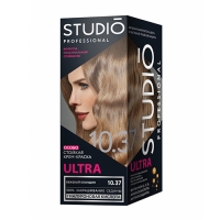 Краска д/волос Studio Professional Ultra т.10.37 Бежевый блондин, 50/50/15 мл