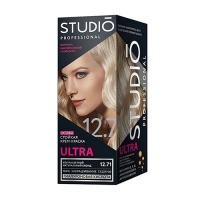 Краска д/волос Studio Professional Ultra т.12.71 Ультрасветлый натуральный блонд, 50/50/15 мл