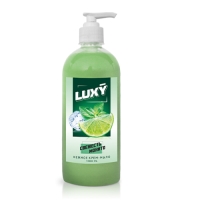 Крем-мыло жидкое Luxy 1л с дозатором свежесть мохито
