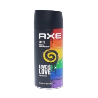 Дезодорант AXE UNITE LOVE IS LOVE (Аромат апельсина и Сандалового дерева) 150мл /СТИКЕР