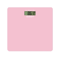 Весы напольные Scarlett SC-BS33E041  розовый электронные 180кг