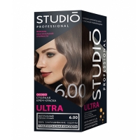 Краска д/волос Studio Professional Ultra т.6.00 Натуральный темно-русый, 50/50/15 мл
