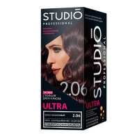Краска д/волос Studio Professional Ultra т.2.06 Черно-фиолетовый, 50/50/15 мл