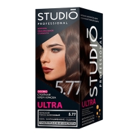 Краска д/волос Studio Professional Ultra т.5.77 Глубокий темно-коричневый, 50/50/15 мл