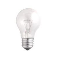 Лампа накаливания A55  240V  60W  E27  clear Jazzway  (Б 230-60-5)