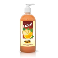 Крем-мыло жидкое Luxy 1л с дозатором апельсин-имбирь