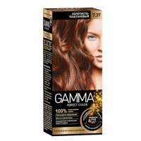 Крем-краска д/волос GAMMA PERFECT COLOR 50мл т.7.37 Золотисто-каштановый