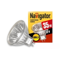 Лампа галоген. Navigator 203 MR16-35W-GU5.3-12V
