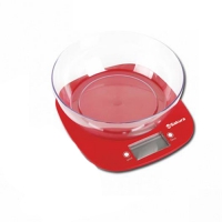 Весы кухон Sakura SA-6078R красн электронные 7кг цена деления 1г ЖК дисплей