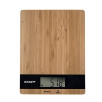Весы кухонные Scarlett SC-KS57P01 бамбук черн