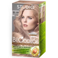 Краска д/волос Biocolor т.90.108 Жемчужный блондин, 50/50/15 мл