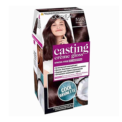 Краска д/волос CASTING Creme Gloss 5102 Холодный мокко