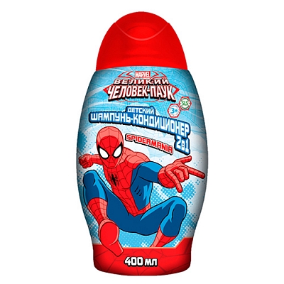 Шампунь-кондиционер SPIDER-MAN 400мл Spidermania