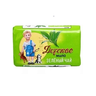 Мыло КХК  Детское 90г Зеленый чай