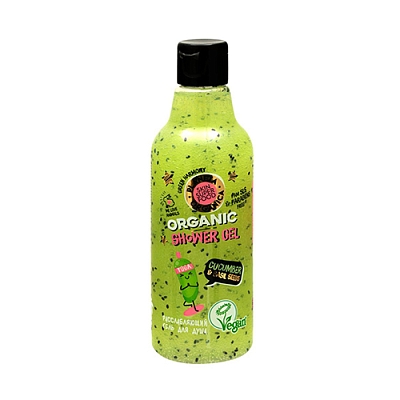 Гель д/душа Planeta Organica Расслабляющий Cucumber & bazil seeds 250мл