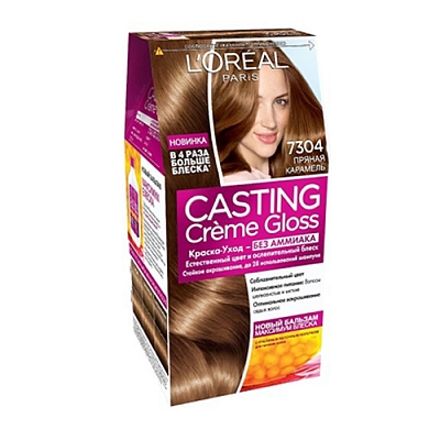 Краска д/волос CASTING Creme Gloss 7.304 Пряная карамель
