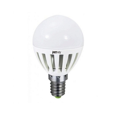 Лампа светодиодная PLED- ECO-G45 5w E27 4000K 400Lm 230V/50Hz  Jazzway
