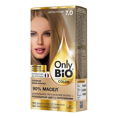 Крем-краска д/волос Only Bio COLOR Тон 7.0 Светло-русый 115мл