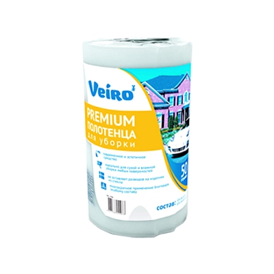 Полотенца универсальные бытовые Veiro Premium 50 отрывов