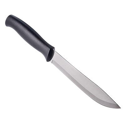 Нож кухонный 6" Tramontina Athus черная ручка 23083/006