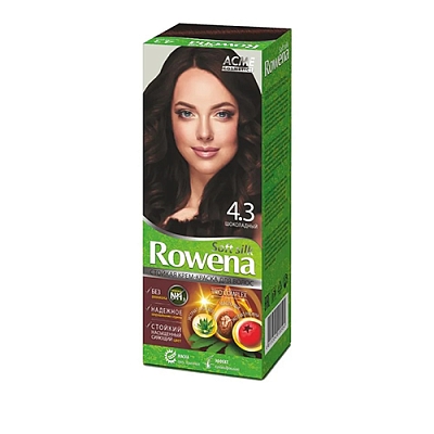 Краска д/волос "ROWENA SOFT SILK" 4.3 Шоколадный