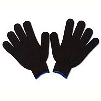 Перчатки черн, двойные, 10 размер, 10 класс, Зимние (540Р) LADONI