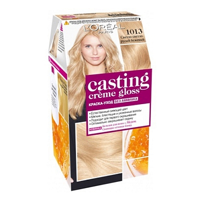 Краска д/волос CASTING Creme Gloss 1013 Светло-светло русый бежевый