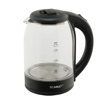 Чайник Scarlett SC-EK27G90 черн 1,7л 1,8кВт стекло