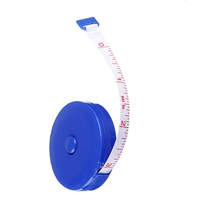 Сантиметр портновский 1,5м в рулетке пластик ПВХ Квазар