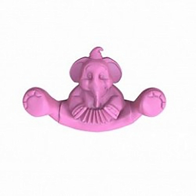 Крючок Circus Elephant фламинго Berossi