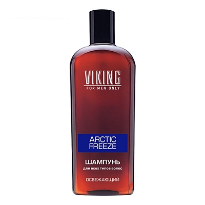 Шампунь VIKING 300мл Arctic Freeze Освежающий д/всех типов волос