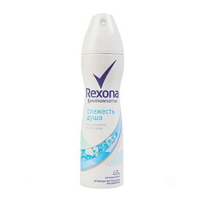 Дезодорант REXONA 150ml SHOWER CLEAN/Свежесть душа