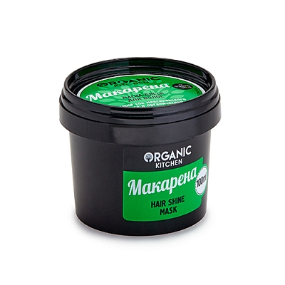 Маска-блеск д/волос Organic shop 100мл Макарена