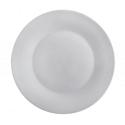 Тарелка десертная 20см белая стекло/стеклокерамика Кора